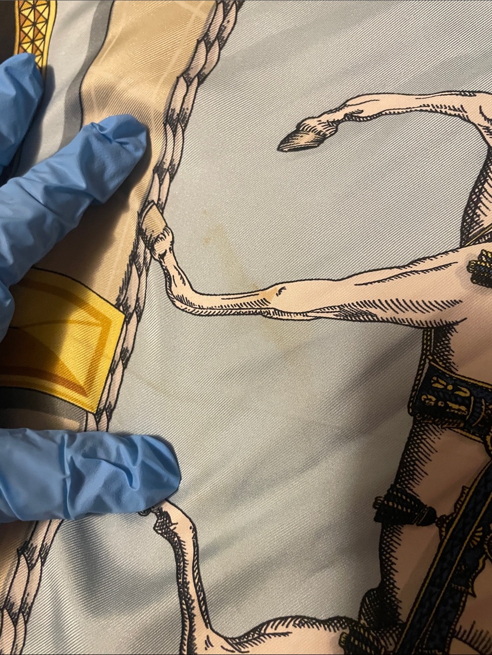 Vintage Hermes silk scarf - Picture 12 of 17